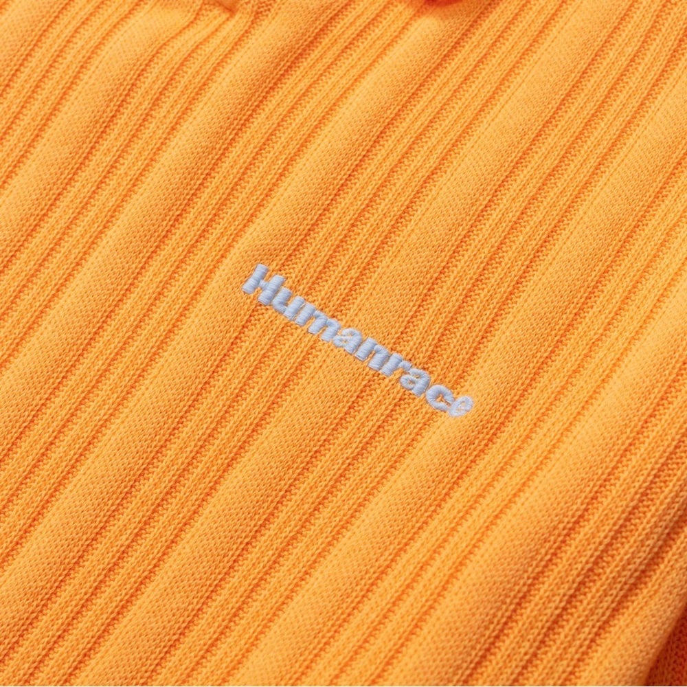 Adidas Pharrell Williams human race knitted knit shirt polo jersey - Picture 7 of 12